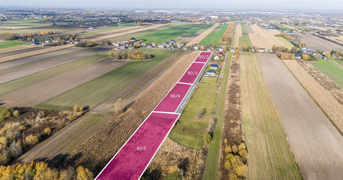 Działka na sprzedaż - Widok 2