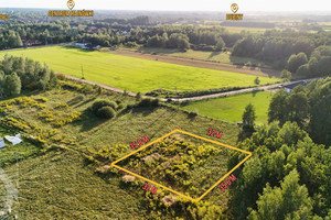 Lipiny 1154 m² WZ Działka przy lesie Hajnówka