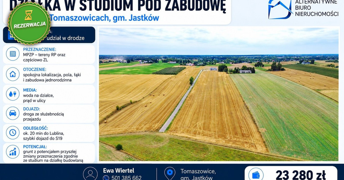 Działka na sprzedaż - Widok 2