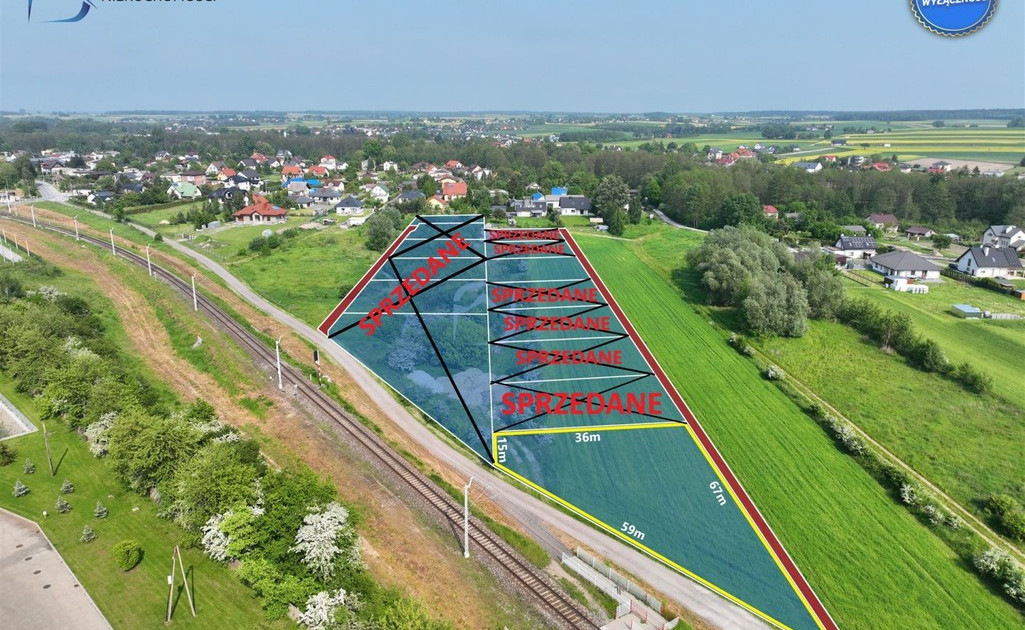 Działka na sprzedaż - Widok 2