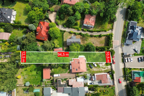 Działka, 1081 m²