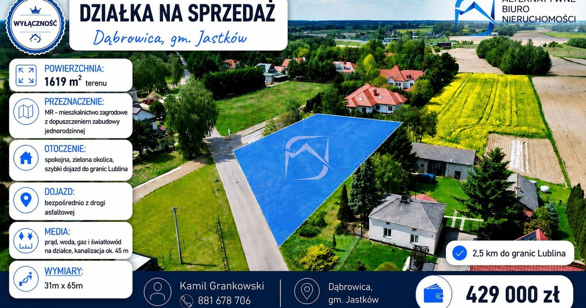 Działka na sprzedaż - Widok 2