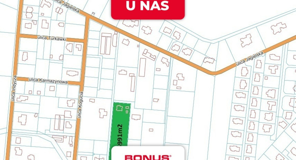Działka na sprzedaż - Widok 2