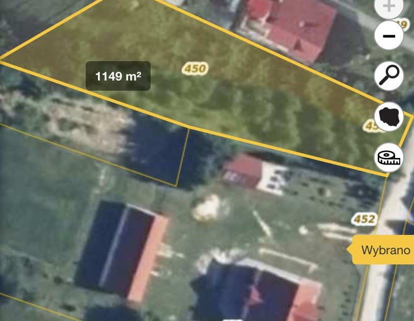 Działka na sprzedaż - Widok 2