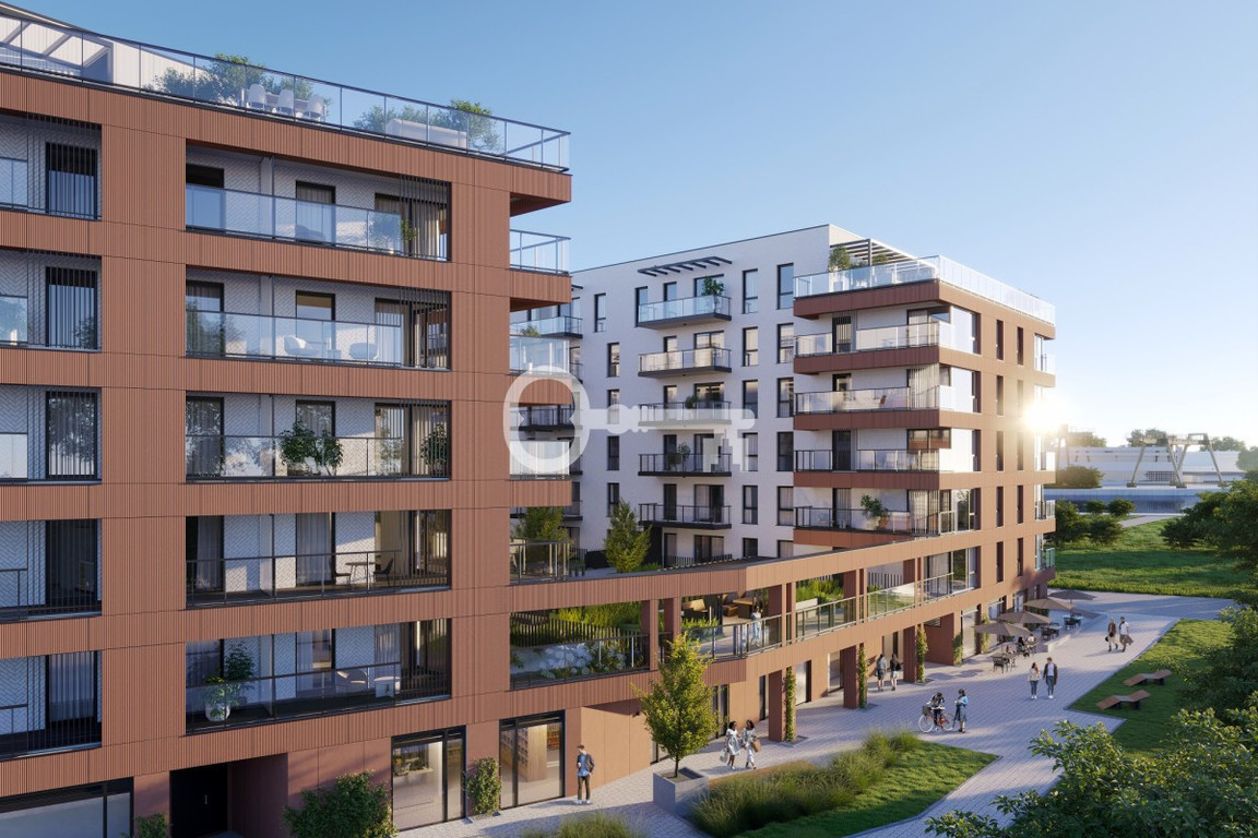 2 pokoje, 42 m², piętro 5/6, Sienna Grobla, Śródmieście, Gdańsk