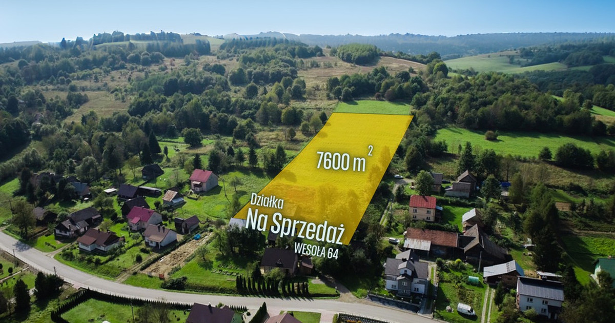 Działka na sprzedaż - Widok 2