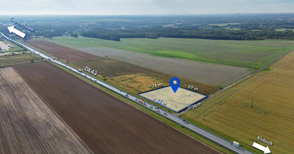 Działka na sprzedaż - Widok 2