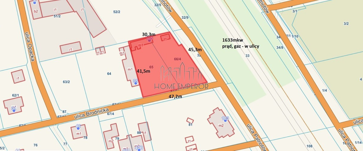 Działka na sprzedaż - Widok 2