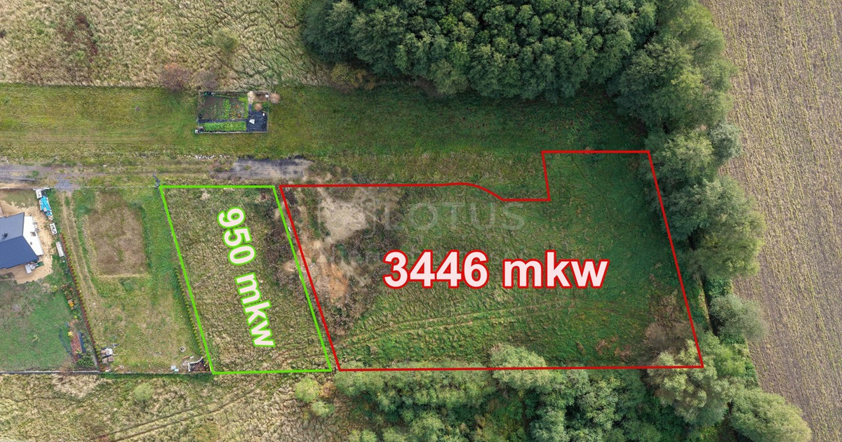 Działka na sprzedaż - Widok 2