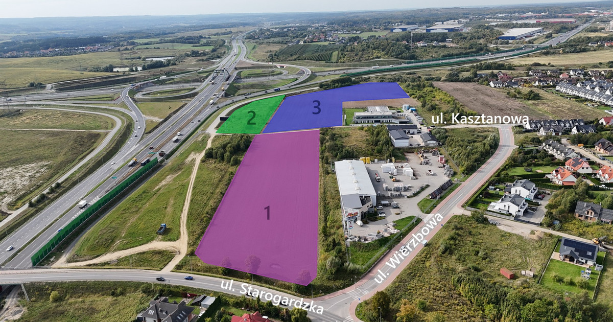 Działka na sprzedaż - Widok 2