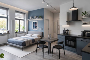 2 pokoje z balkonem w nowym apartamentowcu Mokotow