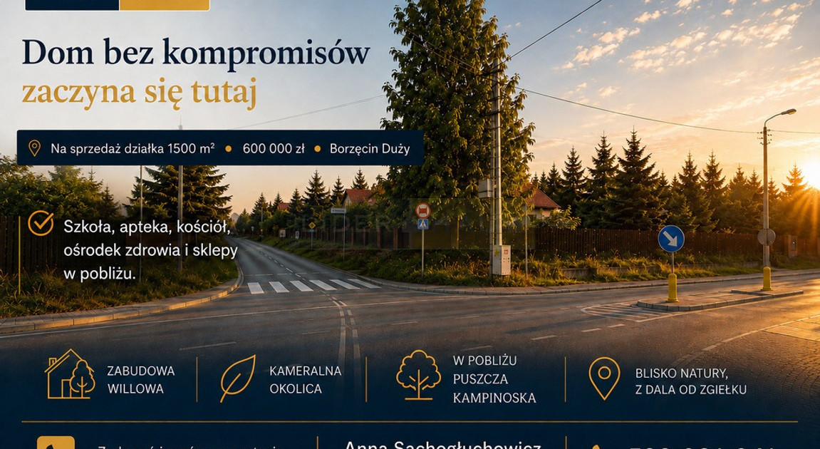 Działka na sprzedaż - Widok 2