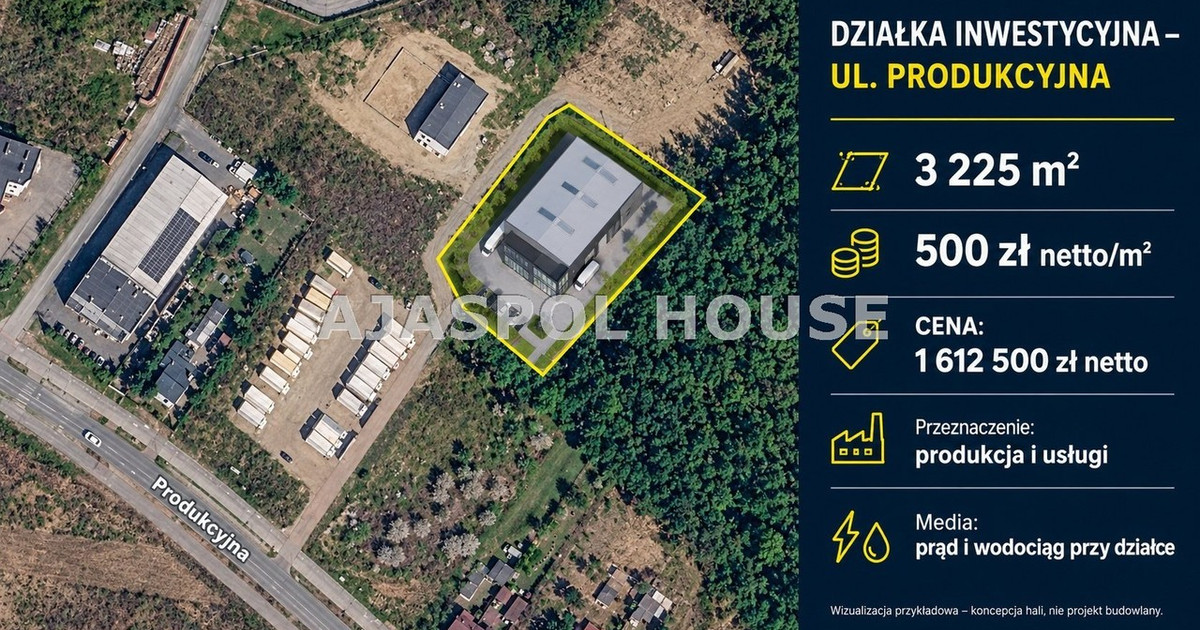 Działka na sprzedaż - Widok 2