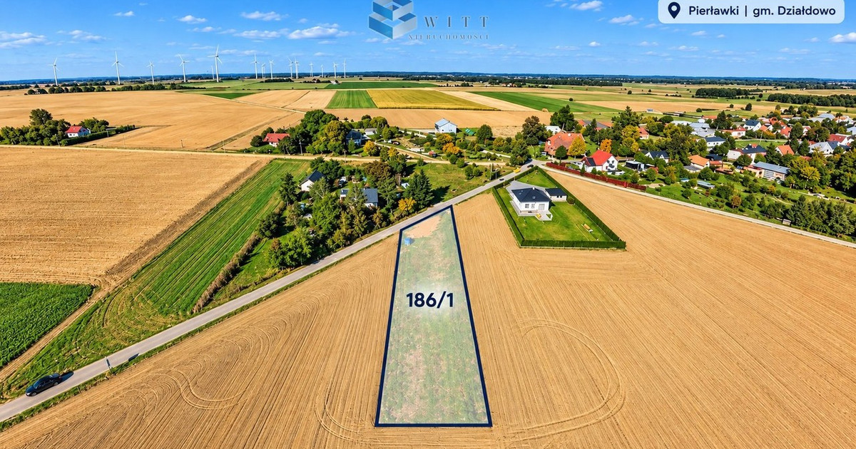 Działka na sprzedaż - Widok 2