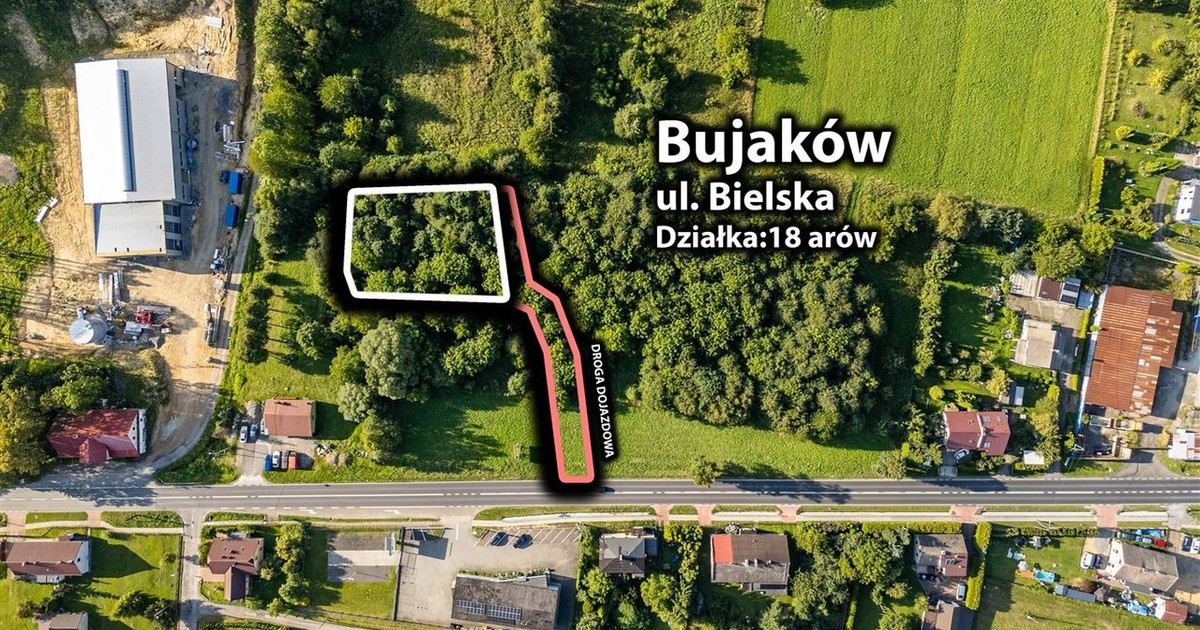 Działka na sprzedaż - Widok 2