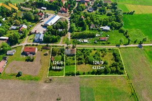 Działka 4232 m² ze stawem, Drużno