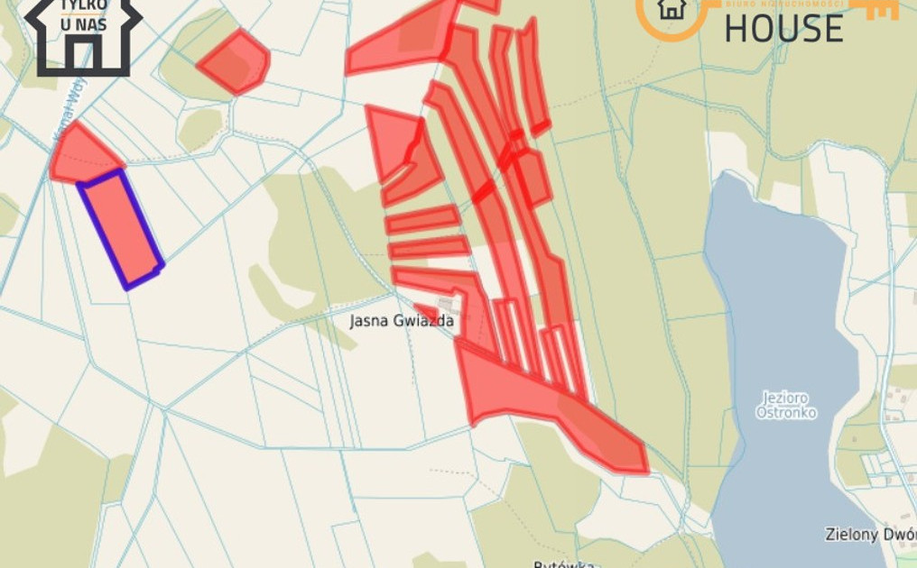 Działka na sprzedaż - Widok 2