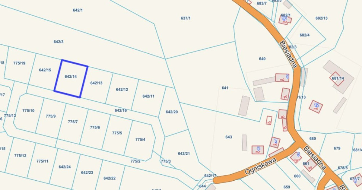Działka na sprzedaż - Widok 2