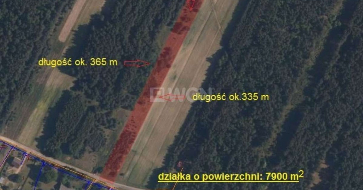 Działka na sprzedaż - Widok 2