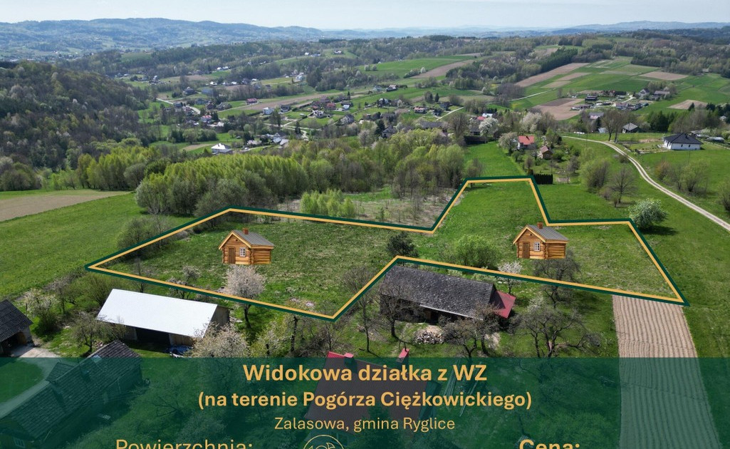Działka na sprzedaż - Widok 2