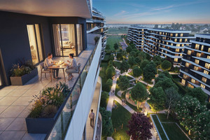M48- Nowoczesne 2-pokojowe mieszkanie (43,28 m²) + balkon (13,54 m²)