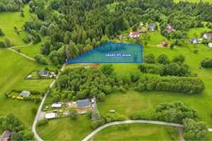 Działka ok. 4500 m² w Sól Kiczora – widokowa