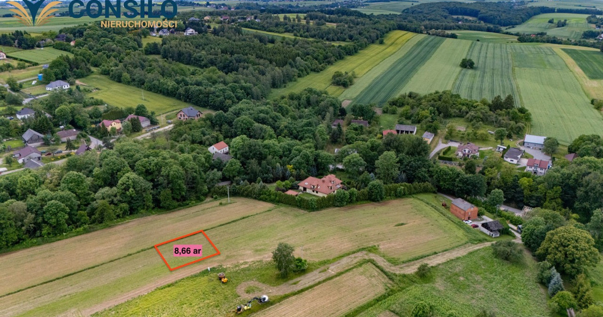 Działka na sprzedaż - Widok 2