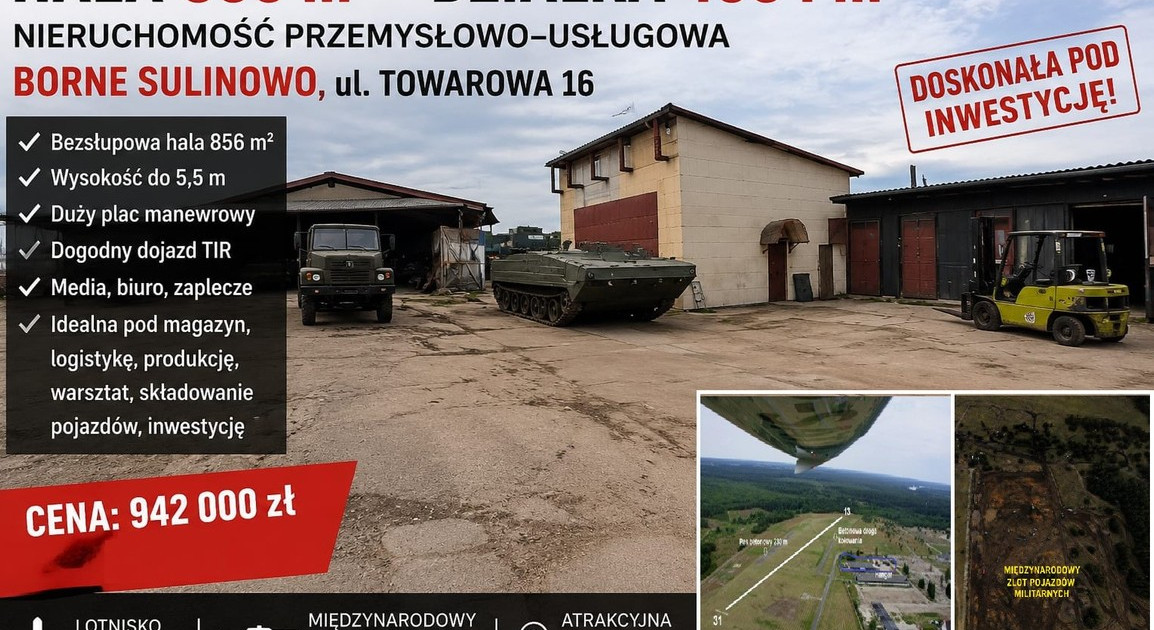 Hala, magazyn na sprzedaż - Widok 2
