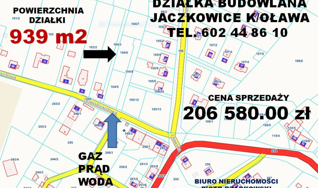 Działka na sprzedaż - Widok 2