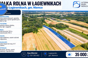Działka rolna w Łagiewnikach-35 tys.