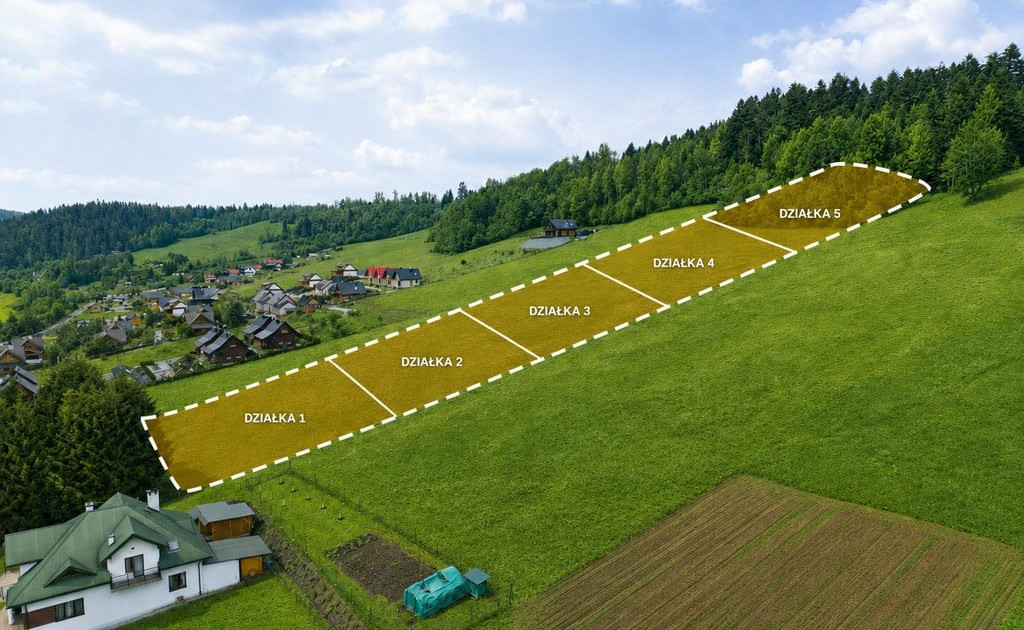 Działka na sprzedaż - Widok 2