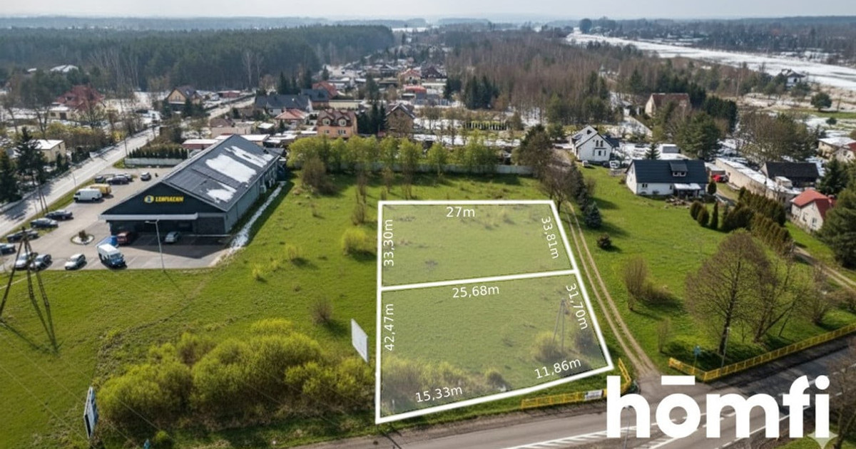 Działka na sprzedaż - Widok 2
