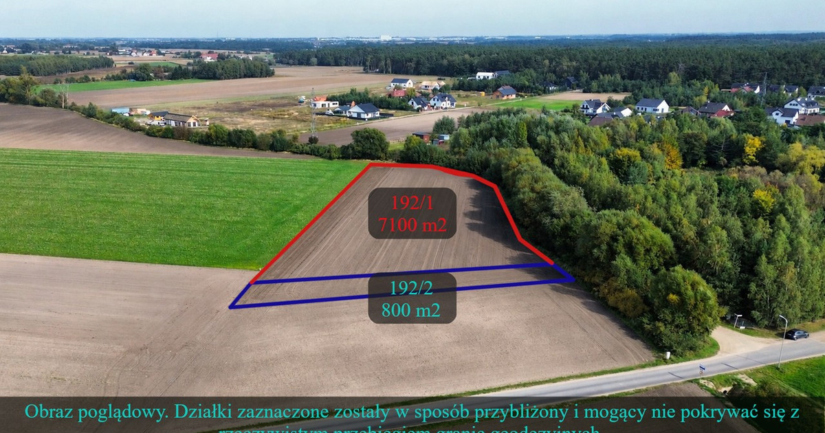 Działka na sprzedaż - Widok 2
