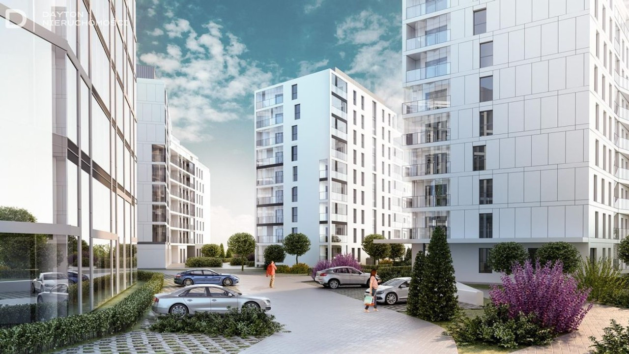 3 pokoje, 75 m², piętro 14/16, Aleja Zwycięstwa, Redłowo, Gdynia