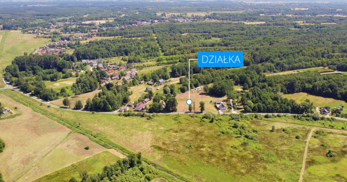 Działka na sprzedaż - Widok 2