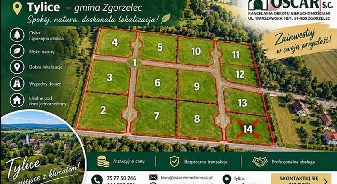 Działka na sprzedaż - Widok 2