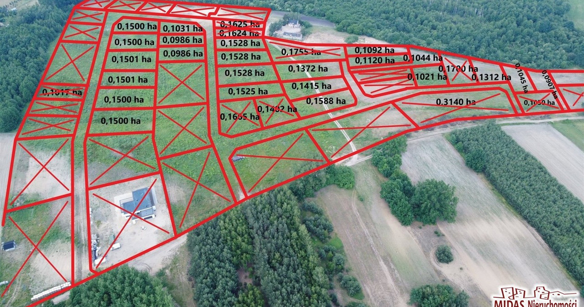 Działka na sprzedaż - Widok 2