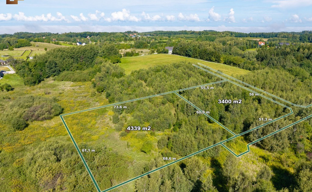 Działka na sprzedaż - Widok 2