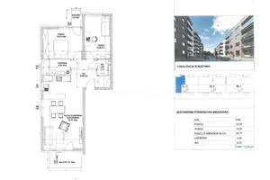 3 pokoje 73 m2- dwa balkony, Ogrody Geyera