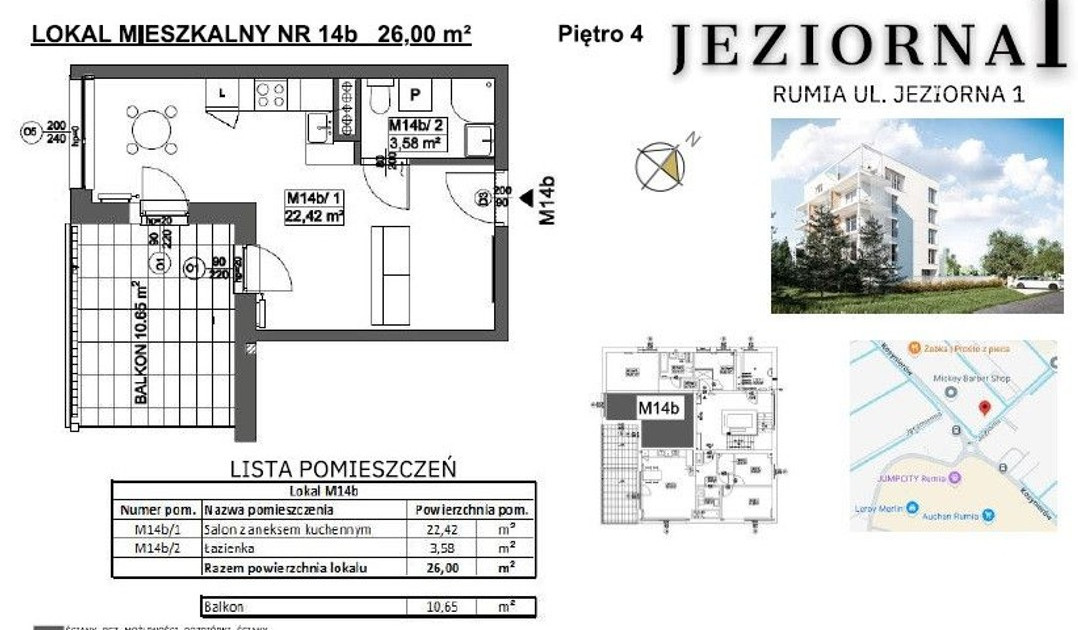 Mieszkanie – Rumia, Biała Rzeka - Widok 2