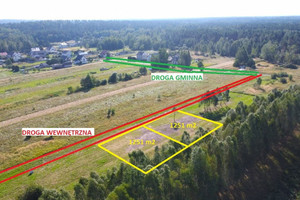 Działka budowlana przy lesie 1251 m2, Trzemosna