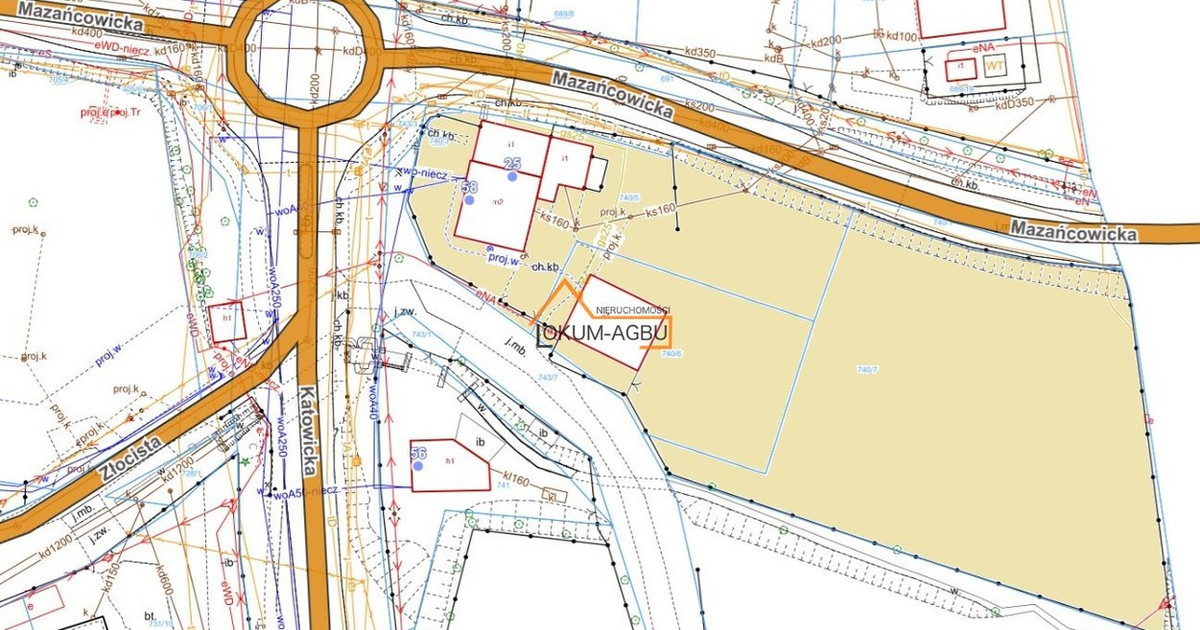 Działka na sprzedaż - Widok 2