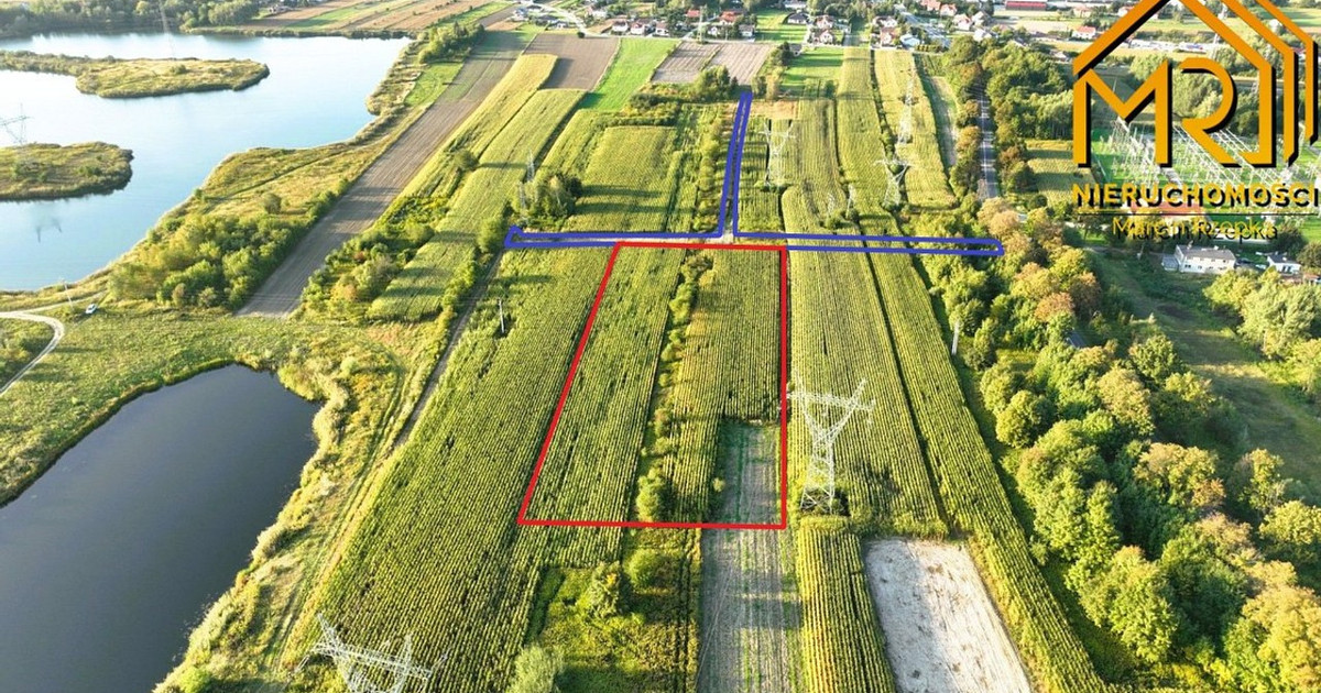 Działka na sprzedaż - Widok 2