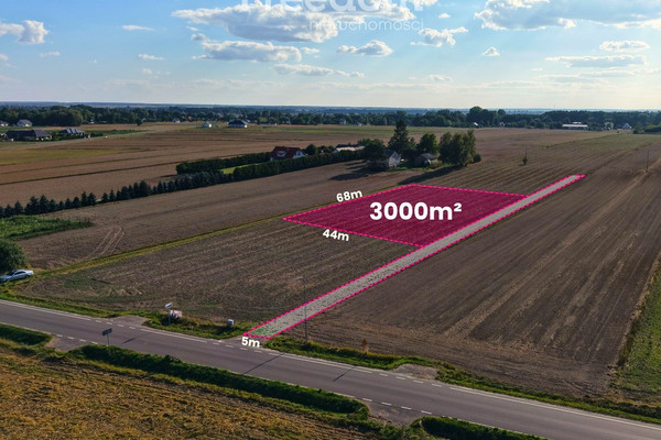 Telek, 3000 m²
