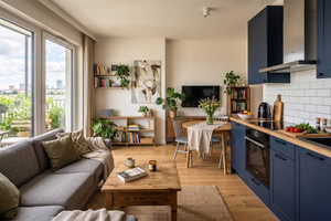 Apartament 36,49 m² Włochy z balkonem i garażem