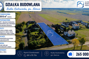 Działka idealna pod Bliźniaka - Rudka Kozłowiecka