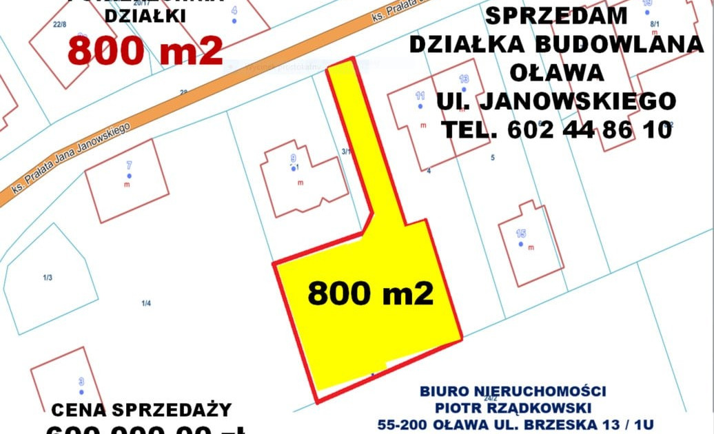 Działka na sprzedaż - Widok 2