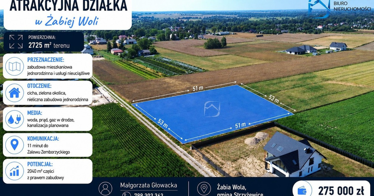 Działka na sprzedaż - Widok 2