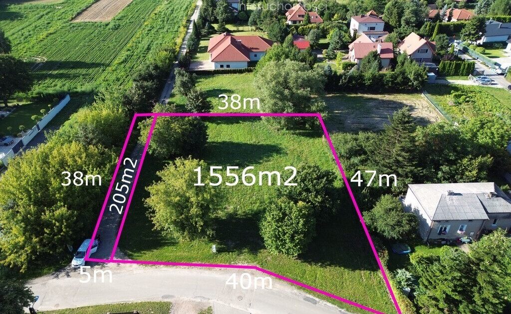 Działka na sprzedaż - Widok 2