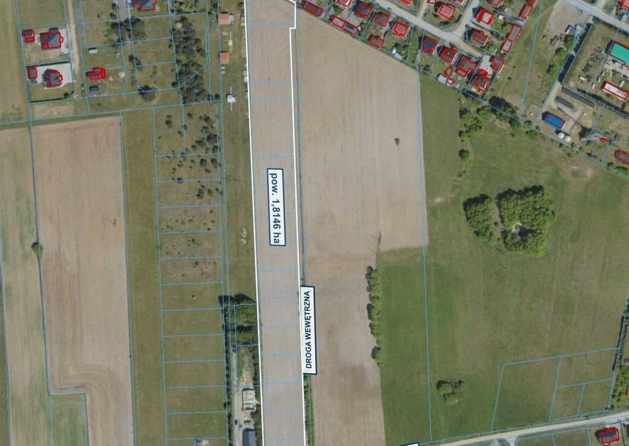 Działka na sprzedaż - Widok 2